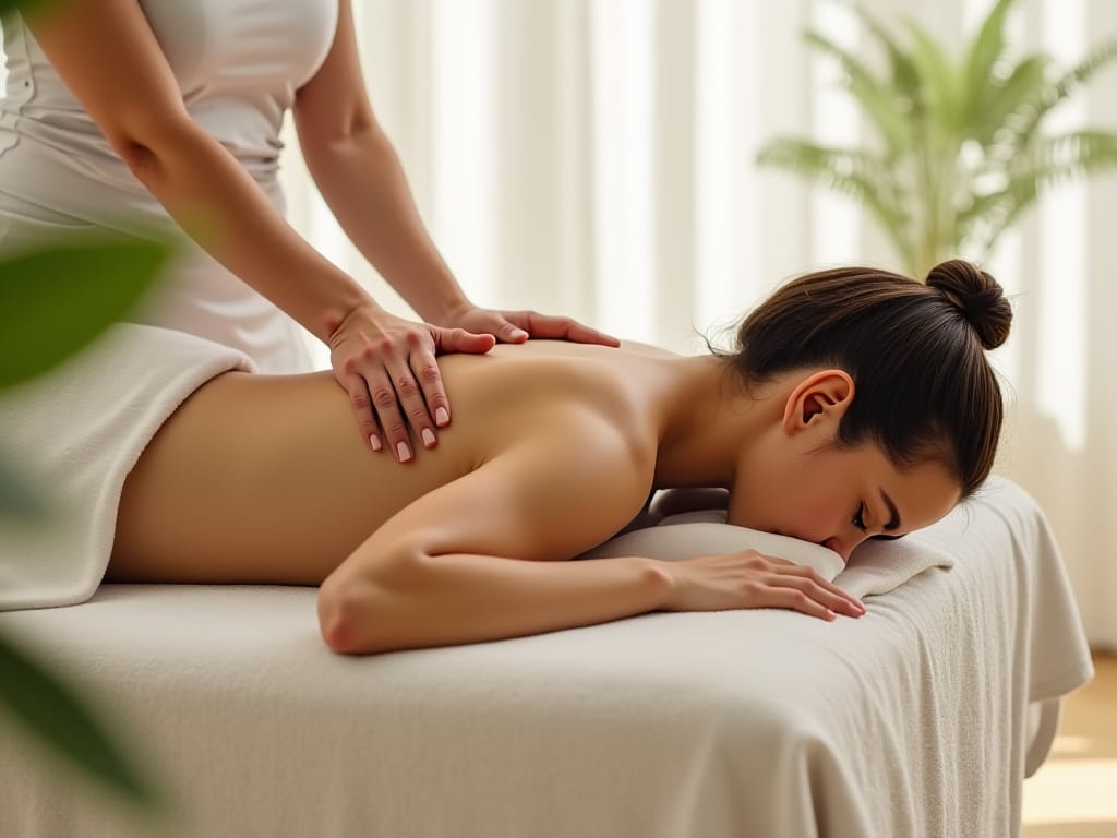Back Massage Therapy Relaxing Spa Massage Back Massage Therapy Relaxing Spa Massage